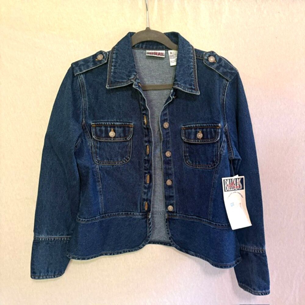 Bill Blass Jean Jacket with Tags